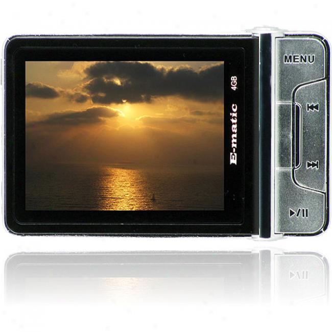 Ematic 4gb Video Mp3 Player With 2.4
