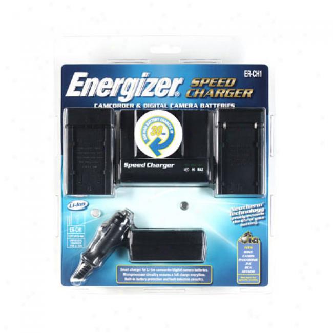 Energizer Camcorder/digital Camera Speed Charger Er-ch1