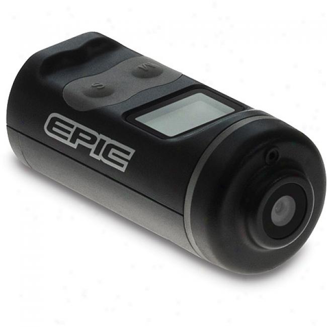 Epic Action Sports Video Cam 5mp - Suitable With Action Mounts & Waterproof Case