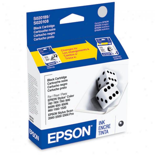 Epson S189108 Black Ink Cartridge