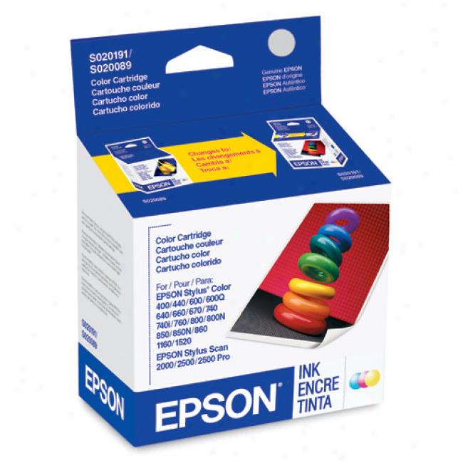 Epson S191089 Color Ink Cartridge