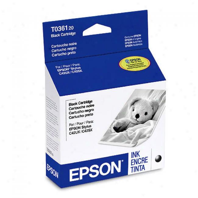 Epson T036120 Black Ink Cartridge