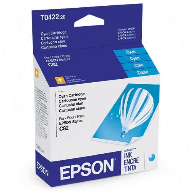 Epson T042220 Ink Cartridge, Cyan