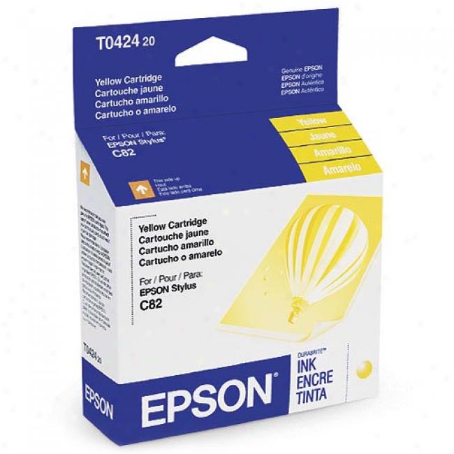 Epson T042420 Ink Cartridge, Yellow