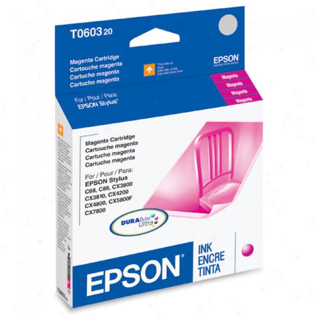 Epson T060320 Ink Cartridge, Magenta