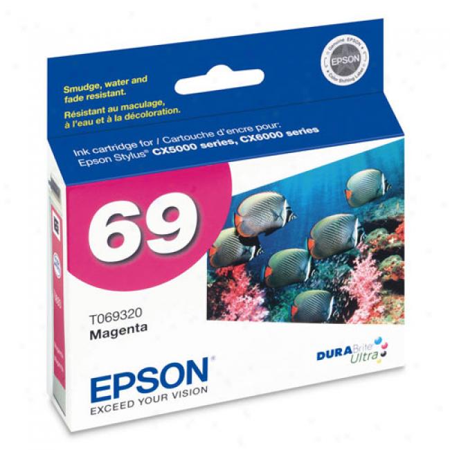 Epson T069320 Durabrite Ultraist Ink, Magenta
