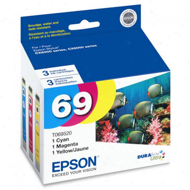 Epson T069520 Durabrite Ultra Ink, Multipack