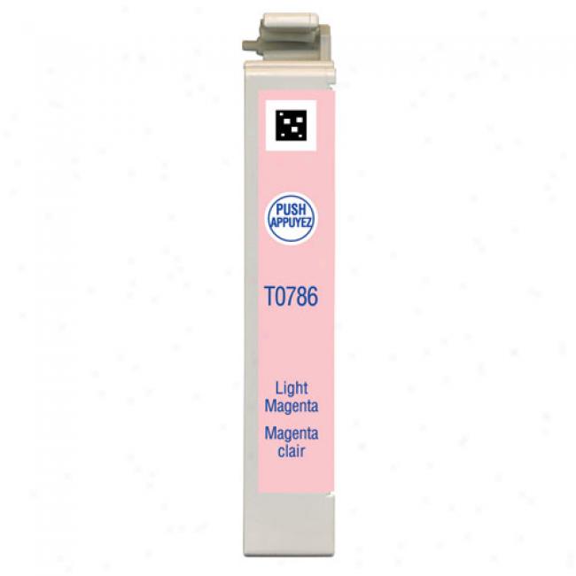 Epson T078620 Claria Hi-definition Light Magenta Ink Cartridge For Epson Stylus Photo Printers