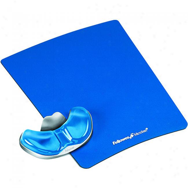 Fellowes Professional Series Gliding Impose  Support - Blue Gel