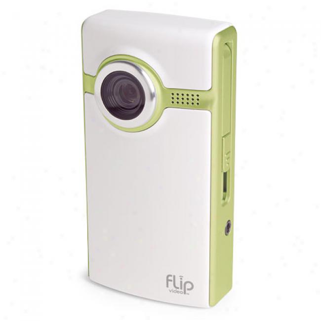 Flip Video Ultra F230 Green 30-minute Digital Camcorder, 1gb Internal Memory