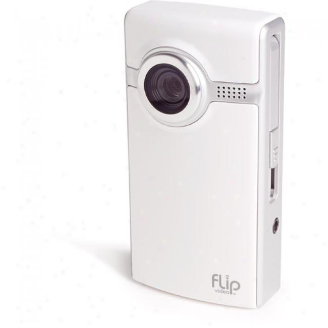 Flip Video Extreme F230 White 30-minute Digiral Camcorder, 1gb Internal Memory