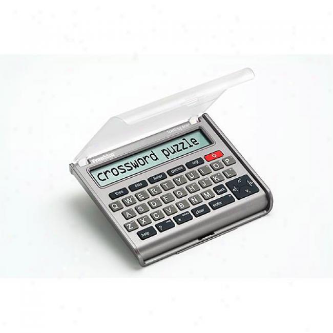 Franklin Electronic Publishers Spelling Ace Thesaurus With Merriam-webster Puzzle Sopver Sa-309