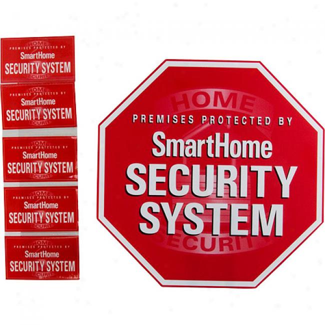 Ge Security Yardstake Sign With Window Stickers