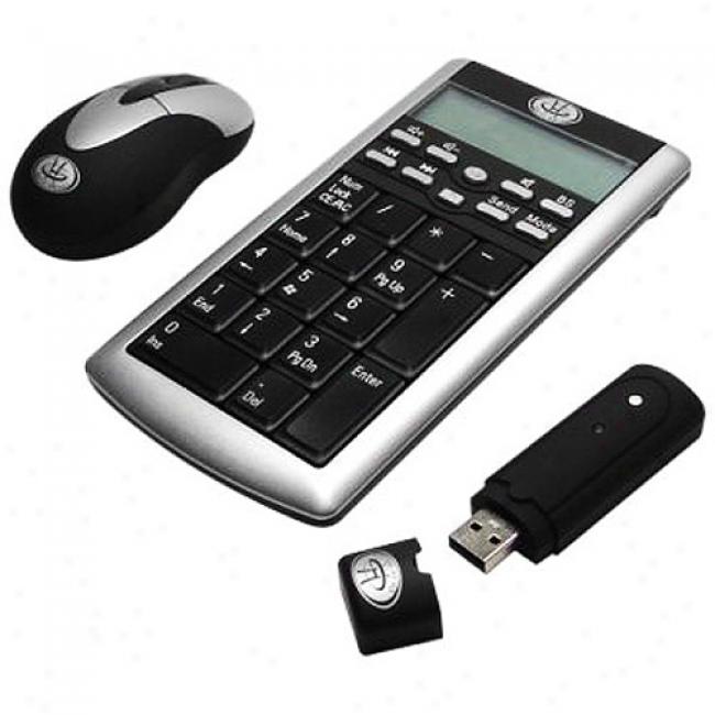 Gear Head Wireless Keypad And Optical Mouse, Kpcm4200w