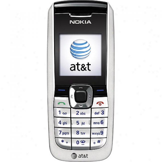 Gophone From At&t Nokia 2610 Silver