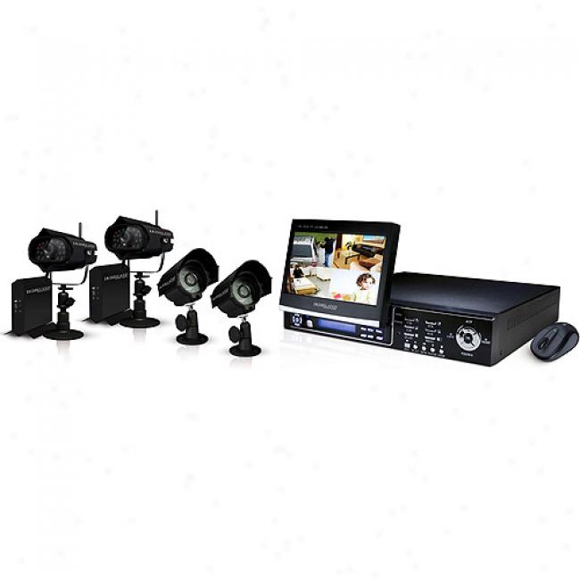 Homeland Security Digital Wireless Network Dvr With Fold Out 7