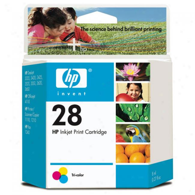 Hp 28 Tri-color Inkjet Print Cartridge