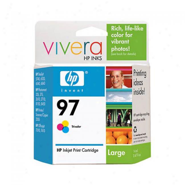 Hp 97 Tri-color Inkjet Cartridge