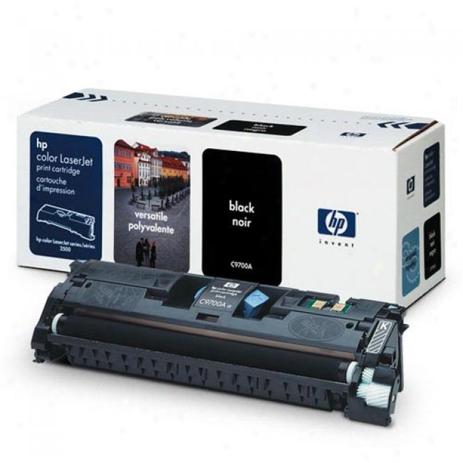 Hp Color Laserjet 1500/2500 Smart Print Cartridge, Black