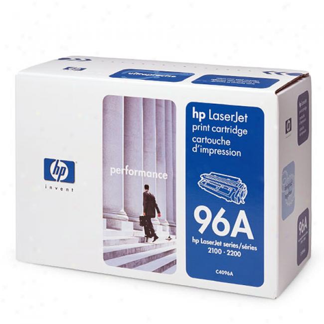 Hp Laserjet C4096a Ultraprecise Print Cartridge, Black