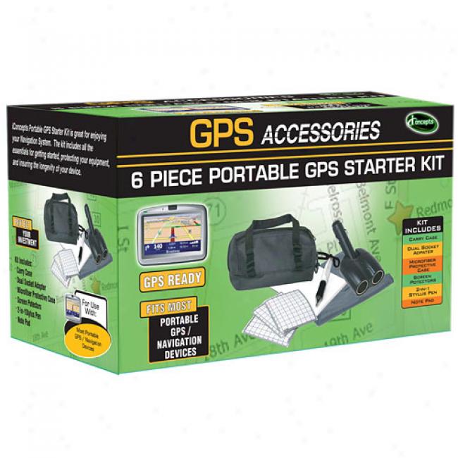 Iconcepts Portable Gpx Starter Kit, 6-piece