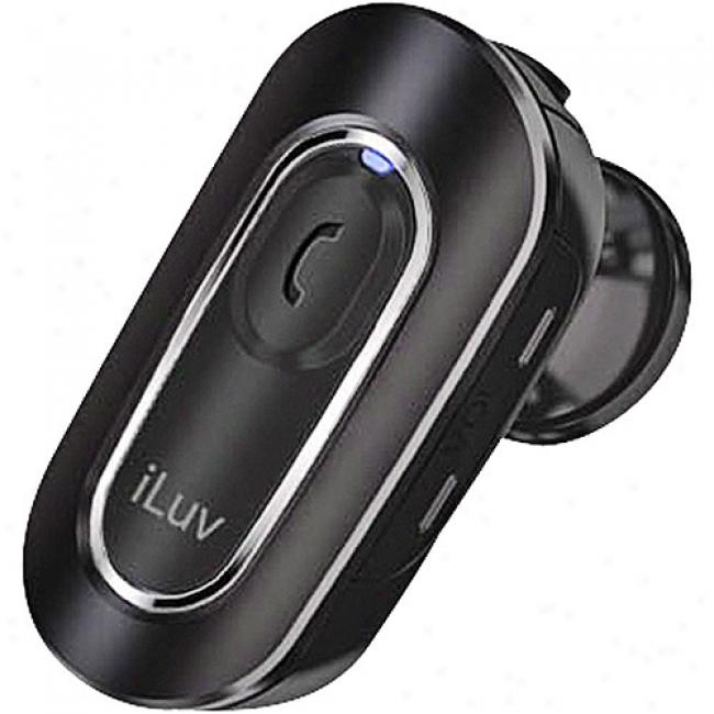 Iluv Black Bluetooth Micro Hands-free Headset