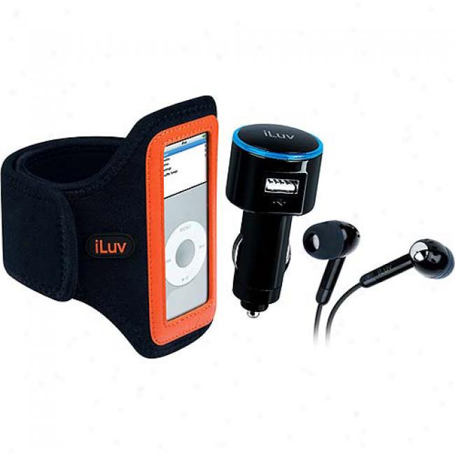 Iluv Fitness Kit For Ipod Nano 1g, 2g