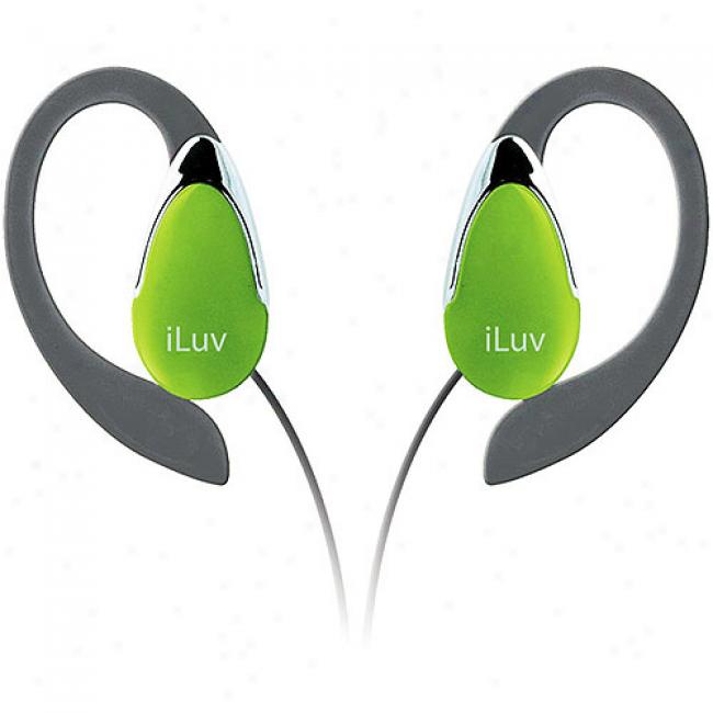 Iluv Flexible Ear Clips With In-line Volume Control - New