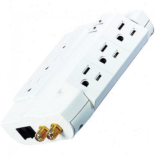 Inland 6-outlet Swivel Wave