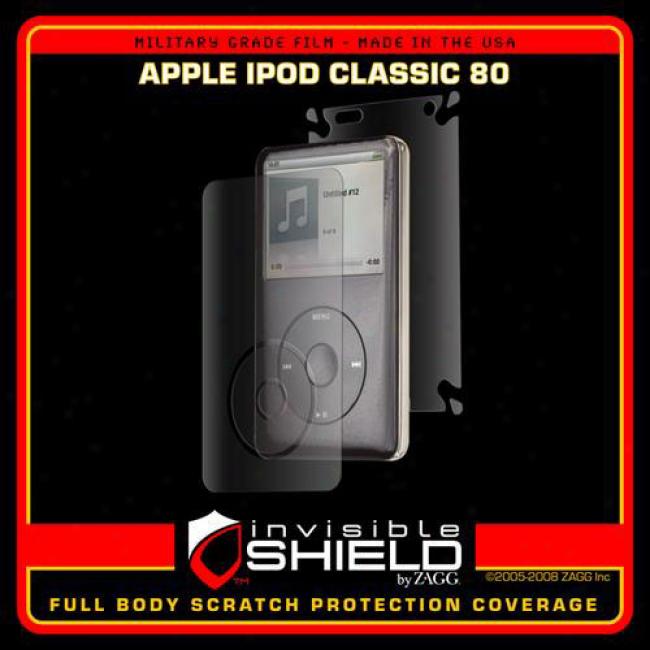 Invisibleshield For The Apple Ipod Classic 80
