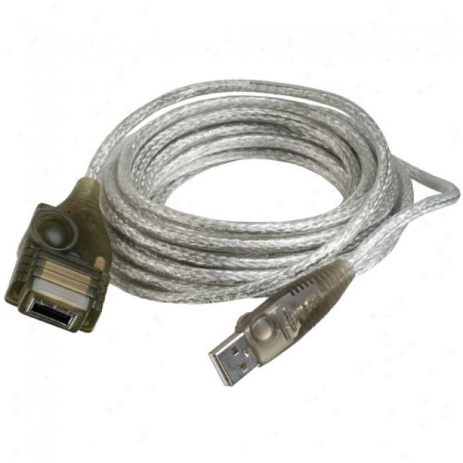 Iogear Usb Booster Extension Cable, G2lub16