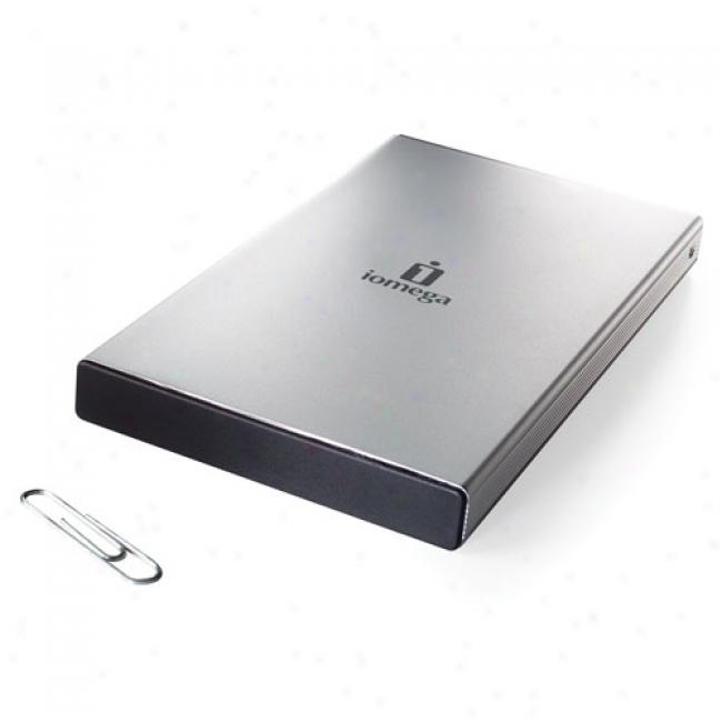 Iomega 33600 160gb Silver Series Usb 2.0 Portable Hard Drive