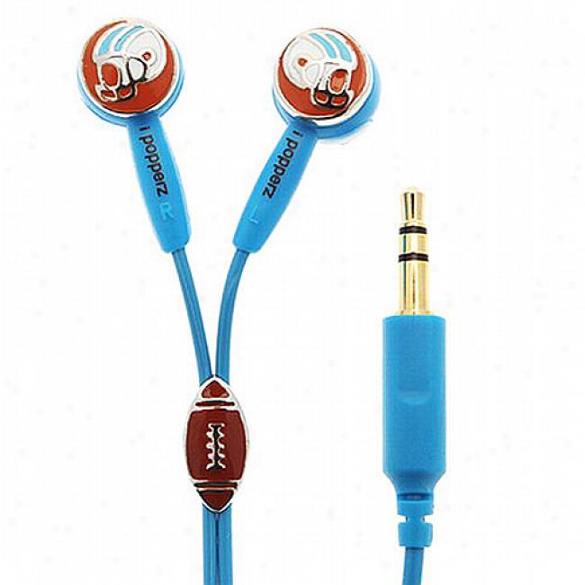 Ipop0erz Football Earbud Headphones