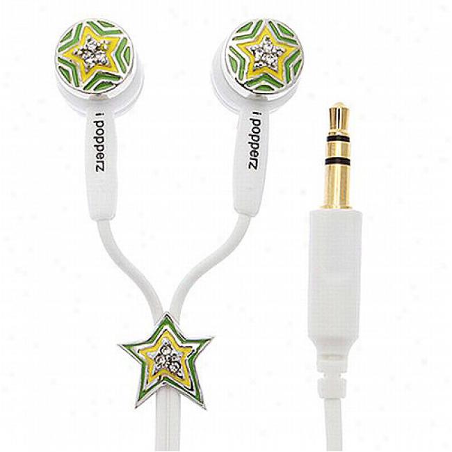 Ipopperz Star Earbud Headphones