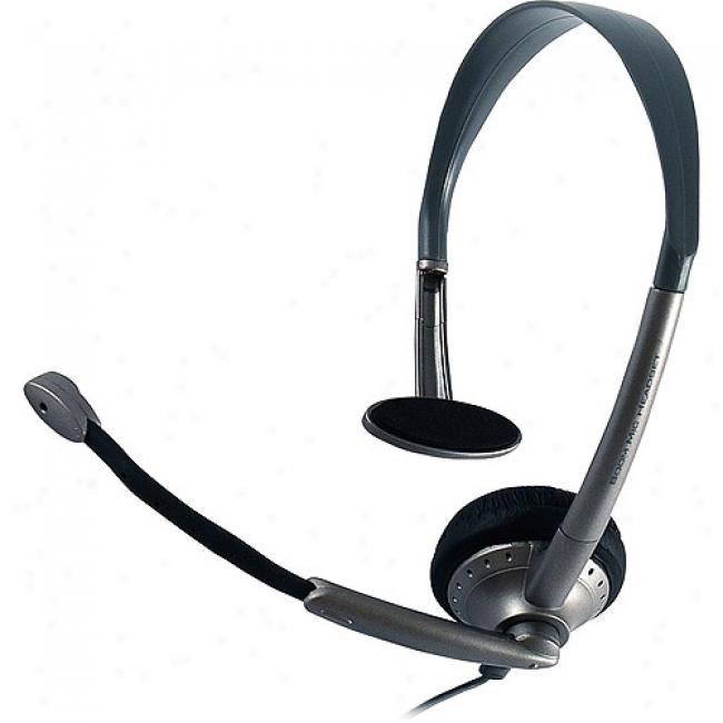 Jasc0 Hands-free Headset With Volume Control, 2.5mm Plug