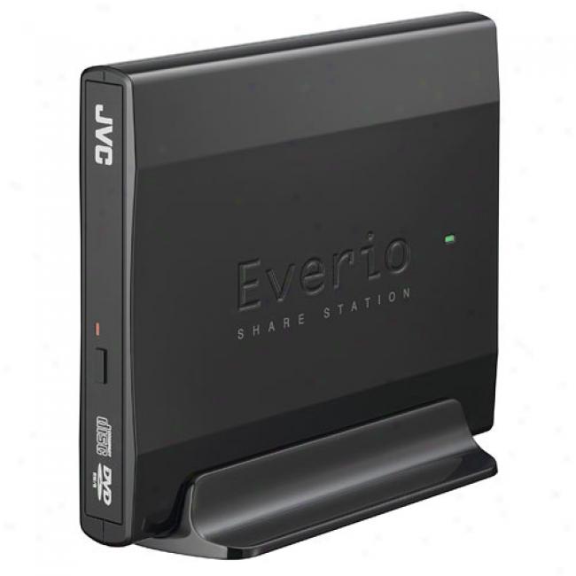 Jvc Everio Share Station Dvd Burner For Camcorders And More, Cu-vd3