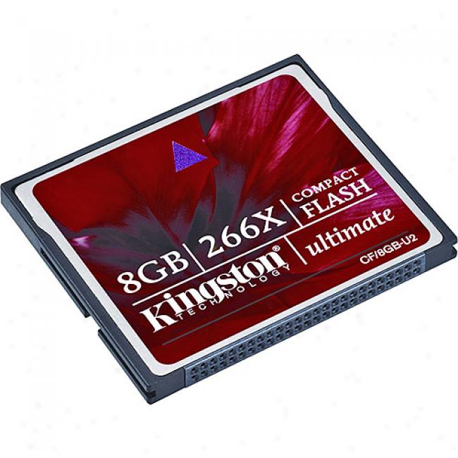 Kingston 8gb Ultimate 266x Compactflash Memory Card
