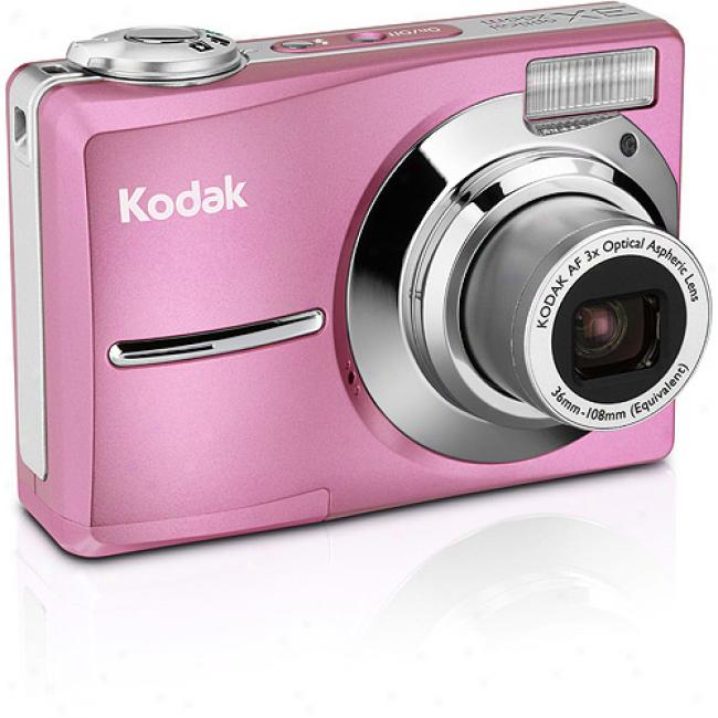 Kodak Easyshare C813 Pink ~ 8.2 Mp Digital Camera, 3x Optical Zoom & 2.4