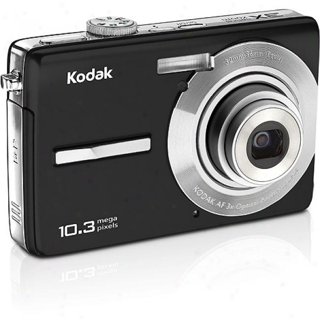 Kodak Eaysshare M1063 Black 10.3 Mp Digital Camera, 3x Optical Zoom & 2.7