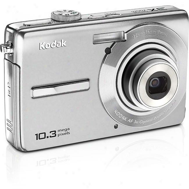 Kodak Easyshare M1063 Silver 10.3 Mp Digital Csmera, 3x Optical Zoom & 2.7