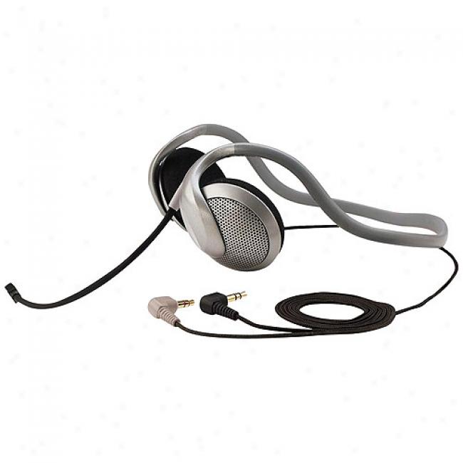 Koss Behind-the-heqd Stereo Pc Headset With Noise Canceling Microphone