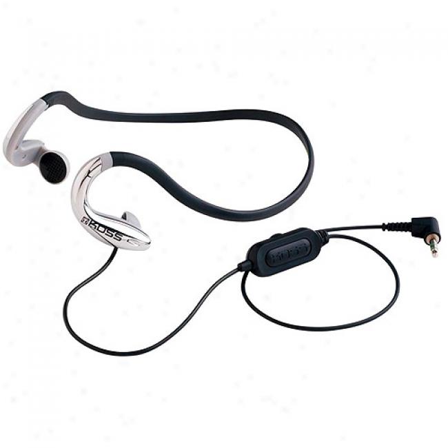 Koss In-the-ear Portable Headphones Witj Behind-the-neck Fit