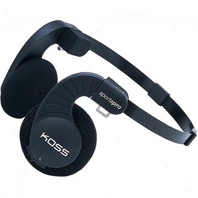 Koss Stereophones With Flexible Headband Design