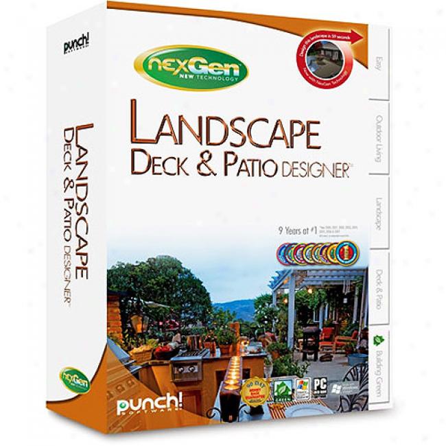 Landscape Deck & Patio Design W/ Nexgen Technology (pc)
