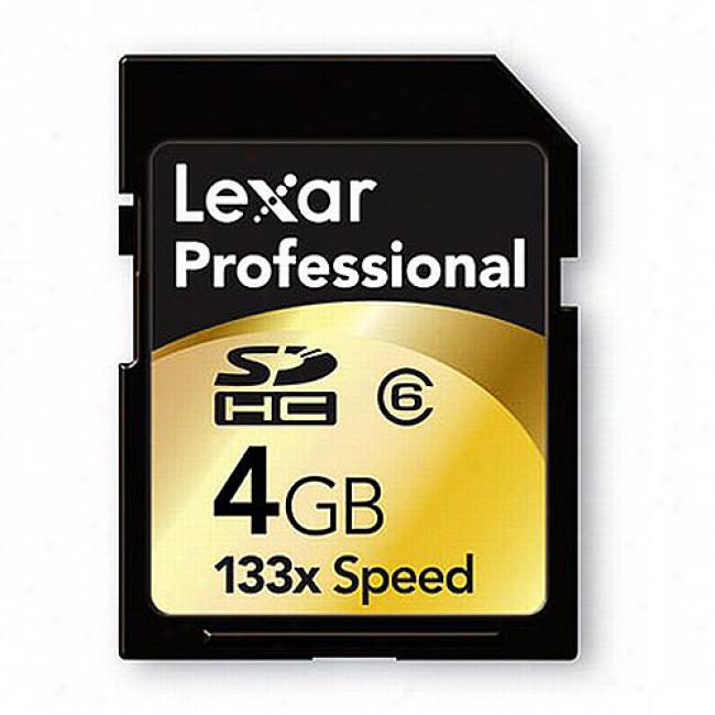 Lexar 4gb Pro Sdsd (standard-size) Card