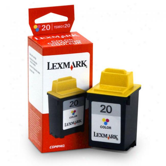 Lexmark 20 Color Print Cartridge (15m0120)