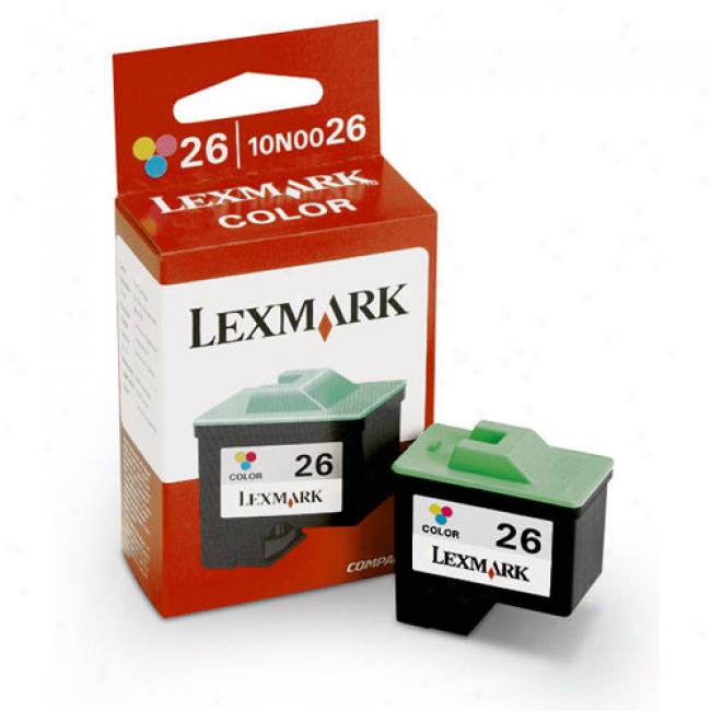 Lexmark 26-color Ink Cartridge (twin Padk)