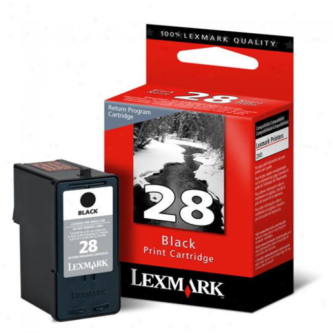 Lexmark 28 Black Print Cartirdge (18c1428)