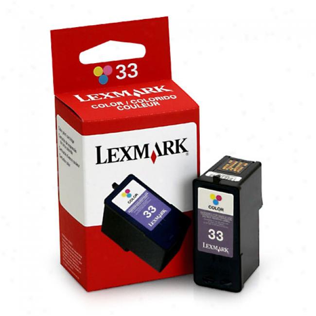 Lexmark 33 Color Print Cartridge (18c0033)