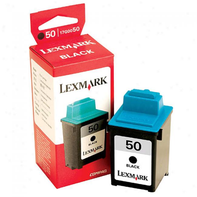 Lexmark 50 Black Inkjet Cartridge